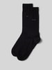 BOSS Socken mit Label-Print im 2er-Pack Black