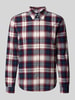 MCNEAL Regular Fit Freizeithemd mit Button-Down-Kragen Sand