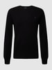 Polo Ralph Lauren Kaschmirpullover mit Brand-Stitching Schwarz