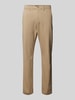 Tommy Hilfiger Regular Fit Chino mit Knopfverschluss Khaki