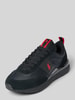 Polo Ralph Lauren Sneaker aus beschichtetem Leder-Mix Black