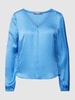 Christian Berg Woman Selection Blouse met V-hals Blauw