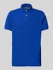 Tommy Hilfiger Regular Fit Poloshirt mit Label-Detail Royal