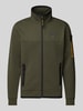 PME Legend Sweatjacke mit Stehkragen Oliv