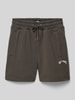 Billabong Sweatshorts met elastische band Grafiet