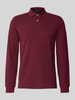 Polo Ralph Lauren Poloshirt met labelstitching Donkerrood
