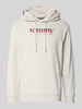 Tommy Jeans Regular fit hoodie van puur katoen Lichtgrijs gemêleerd