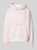 Guess Jeans Oversized Hoodie mit Kapuze Ecru