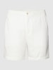Polo Ralph Lauren Shorts mit Label-Stitching Modell 'PREPSTERS' Weiß