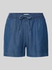 Only Loose Fit Jeansshorts aus Lyocell Modell 'PEMA' Dunkelblau