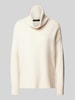 Vero Moda Pullover mit Wasserfall-Ausschnitt aus weichem Material-Mix Modell 'DOFFY' Beige