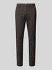 Only & Sons Slim Fit Chino aus Viskose-Mix Modell 'MARK' Dunkelgrau