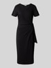 s.Oliver RED LABEL Tailliertes Freizeitkleid aus Baumwoll-Mix Black