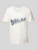 Vero Moda Regular Fit T-Shirt aus reiner Baumwolle Modell 'BOLA' Marine