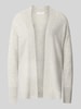 Christian Berg Woman Strickjacke in offener Passform Hellgrau Melange