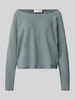 American Vintage Sweatshirt mit Rollsaum Modell 'VIBTOWN' Anthrazit