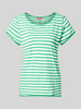 Esprit T-shirt met streepmotief Groen