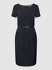 Christian Berg Woman Selection Kleid mit Rundhalsausschnitt Marine