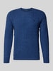 Polo Ralph Lauren Regular fit gebreide pullover van een mix van wol en kasjmier Blauw