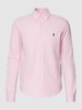Polo Ralph Lauren Vrijetijdsoverhemd met labelstitching Roze