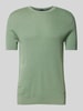 JOOP! Collection T-Shirt in Strick-Optik Modell 'Valdro' Lind