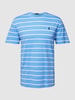 Polo Ralph Lauren T-shirt w paski Oceaniczny
