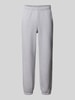 Lacoste Regular Fit Sweathose aus Baumwoll-Mix Hellgrau Melange