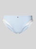 TOMMY HILFIGER Slip mit Spitzenbesatz Hellblau