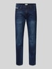 MCNEAL Regular Fit Jeans im 5-Pocket-Design Modell 'JERRY' Dunkelblau