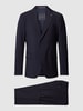 Tommy Hilfiger Slim fit pak met klepzakken Marineblauw