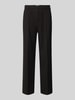 Jake*s Studio Men Straight Fit Hose mit Viskose-Anteil Black