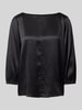 Marc Cain Regular Fit Bluse mit 3/4-Arm Black