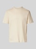 EA7 Emporio Armani T-shirt met labelprint Offwhite