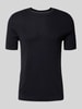 JOOP! Collection T-Shirt in Strick-Optik Modell 'Valdro' Marine