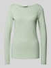 Marc O'Polo Regular Fit Langarmshirt aus reiner Baumwolle Mint