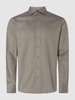 Eterna Regular Fit Business-Hemd aus Baumwolle  Beige