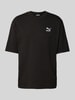 PUMA PERFORMANCE T-shirt met labelstitching, model 'BETTER CLASSICS' Zwart