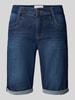 Angels Regular Fit Bermudas mit elastischem Bund Modell 'SPORTY' Dunkelblau