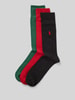 Polo Ralph Lauren Underwear Socken mit Logo-Stitching im 3er-Pack BLACK