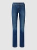 Cambio Jeans im Used-Look Modell 'Parla' Blau