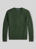 Polo Ralph Lauren Regular Fit Pullover aus Woll-Kaschmir-Mix Dunkelgruen