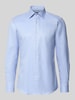 BOSS Slim Fit Businesshemd aus reiner Baumwolle Modell 'H-HANK-K' Bleu