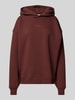 LeGer by Lena Gercke Hoodie mit Label-Stitching Modell 'Abby' Bordeaux