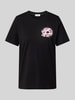 s.Oliver RED LABEL Relaxed Fit T-Shirt aus reiner Baumwolle BLACK