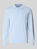 MCNEAL Regular Fit Strickpullover aus Baumwoll-Mix mit Kaschmir-Anteil Bleu Melange