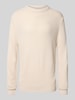 Jack & Jones Gebreide pullover met ronde hals, model 'ROY' Offwhite