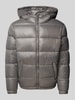 MCNEAL Steppjacke mit Kapuze Anthrazit