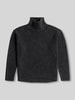 G-Star RAW Sweter z półgolfem o kroju oversized z czystej bawełny Czarny
