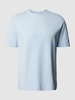 Windsor T-shirt met ronde hals, model 'Sevo' Lichtblauw