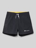 CHAMPION Badehose mit Label-Print Black